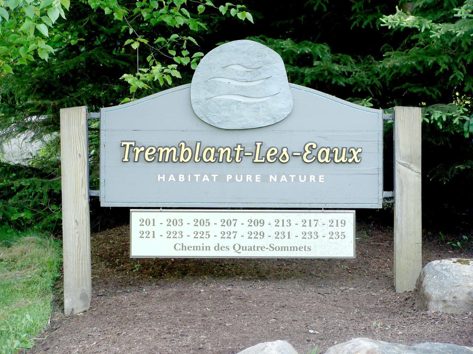 Tremblant Les Eaux - Location Adp Apartamento Mont-Tremblant Exterior foto